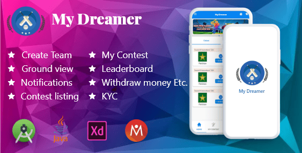 My Dreamer-Fantasy App Ui With Android Code - CodeCanyon Item for Sale