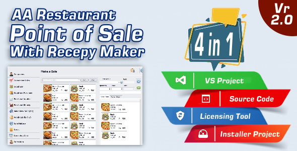 AA Restaurant POS - CodeCanyon Item for Sale