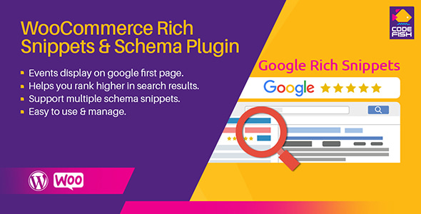 WooCommerce Rich Snippets & Schema Plugin - CodeCanyon Item for Sale