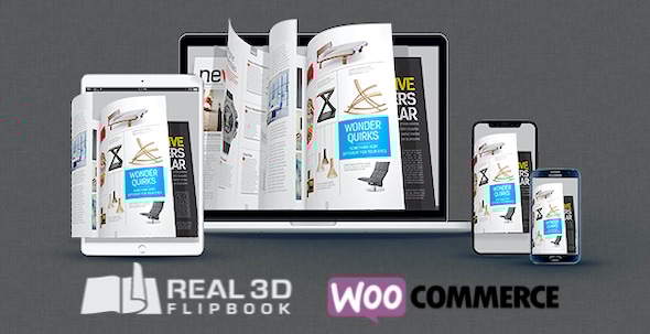 WooCommerce Addon for Real 3D FlipBook - CodeCanyon Item for Sale