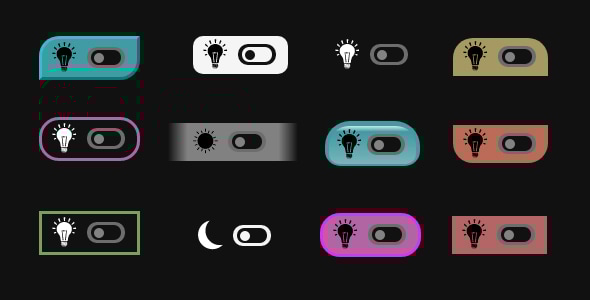 Dark Mode / Light Mode Style Buttons with Memory - CodeCanyon Item for Sale