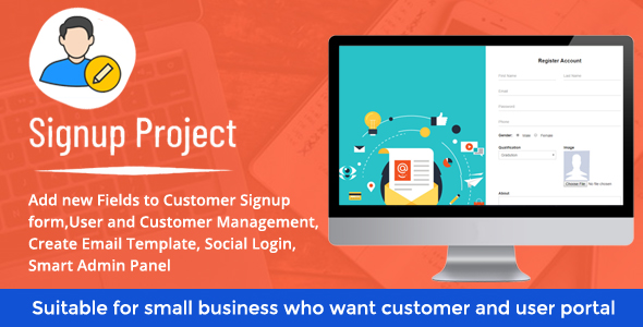 Signup Php Portal - CodeCanyon Item for Sale