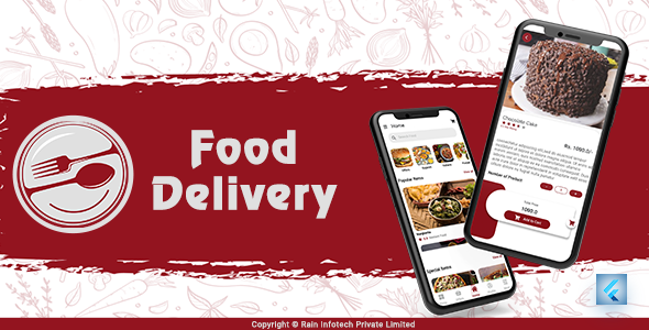 Food Delivery UI Kit - Flutter UI Kit - CodeCanyon Item for Sale