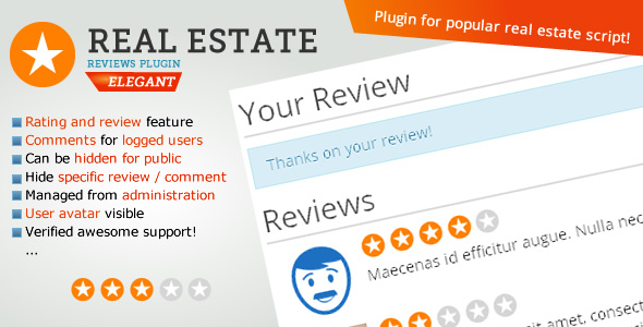 Real Estate portal reviews - CodeCanyon Item for Sale