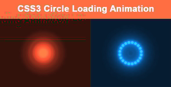 CSS3 Circle Loading Animation - CodeCanyon Item for Sale
