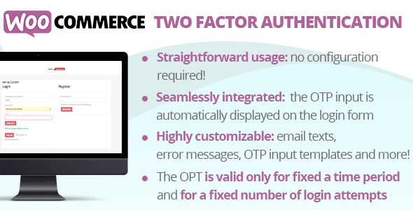 WooCommerce Two Factor Authentication - CodeCanyon Item for Sale