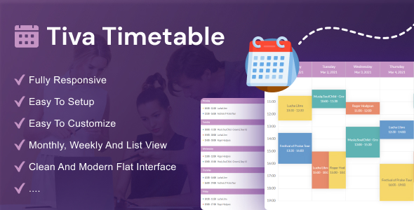 Tiva Timetable - CodeCanyon Item for Sale
