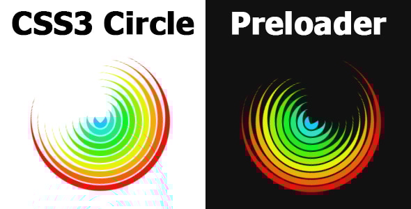 CSS3 Circle Preloader - CodeCanyon Item for Sale