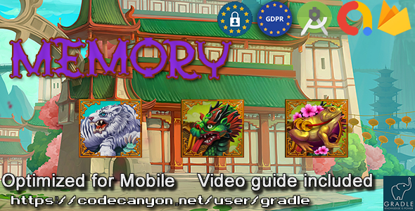 Memory (Admob + Android Studio) - CodeCanyon Item for Sale