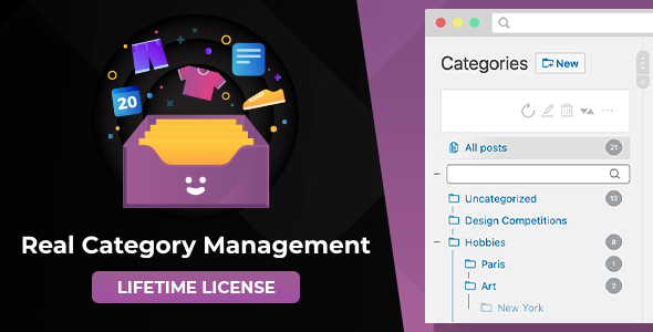 Real Category Management: Content Management in Category Folders in WordPress - CodeCanyon Item for Sale