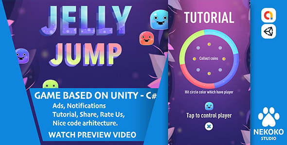 Jelly Jump - CodeCanyon Item for Sale