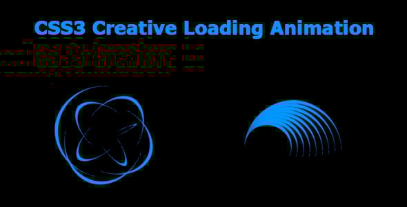 CSS3 Creative Loading Animation - CodeCanyon Item for Sale