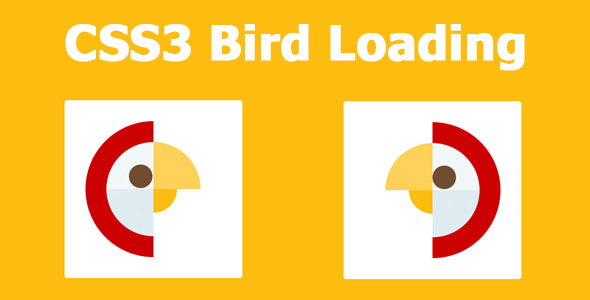 CSS3 Bird Loading - CodeCanyon Item for Sale