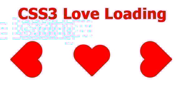 CSS3 Love Loading - CodeCanyon Item for Sale