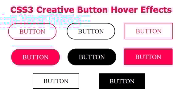 CSS3 Creative Button Hover Effects - CodeCanyon Item for Sale