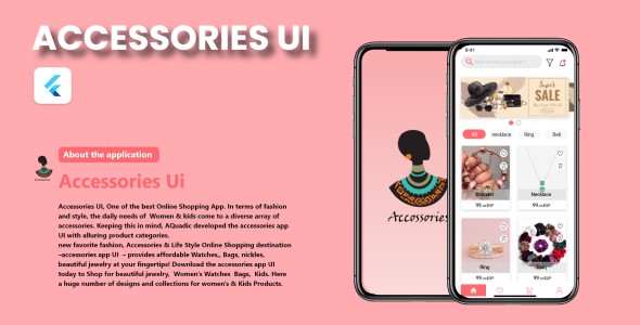 Accessories E-Commerce App - Flutter UI Kit - Android & iOS - CodeCanyon Item for Sale