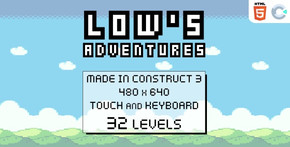 Low's adventures - HTML5 Platform game - CodeCanyon Item for Sale