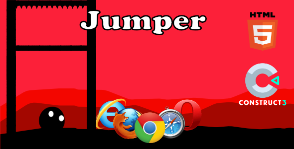 Jumper - HTML5 Game (With Construct 3 All Source-code .c3p) - CodeCanyon Item for Sale
