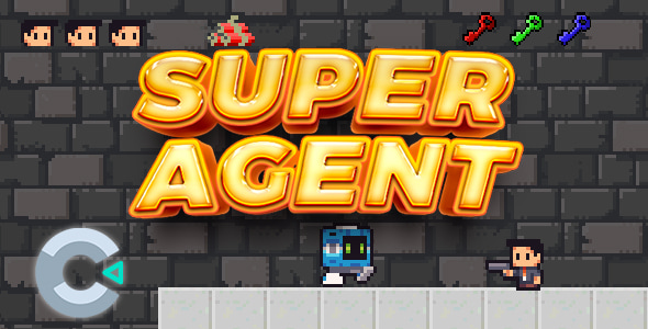 Super Agent - Construct 3 Game - CodeCanyon Item for Sale