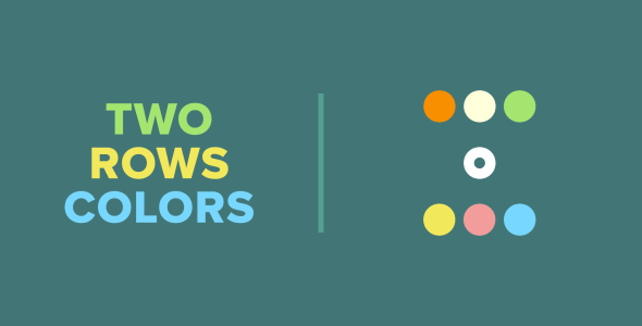 Two Rows Colors | HTML5 | CONSTRUCT 3 - CodeCanyon Item for Sale