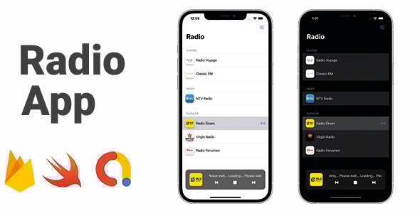 Radio App | Full iOS Application - CodeCanyon Item for Sale