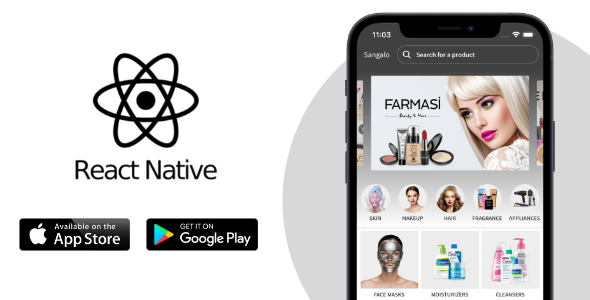 React Native E-commerce App Theme - CodeCanyon Item for Sale