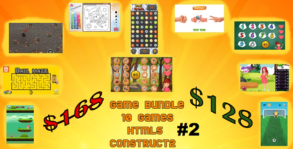 BUNDLE GAMES #2 - HTML5 - CodeCanyon Item for Sale