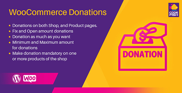 Donation for WooCommerce - Donation Plugin - CodeCanyon Item for Sale