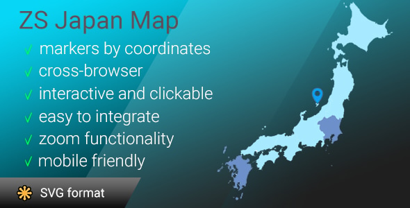ZS Japan Map - CodeCanyon Item for Sale