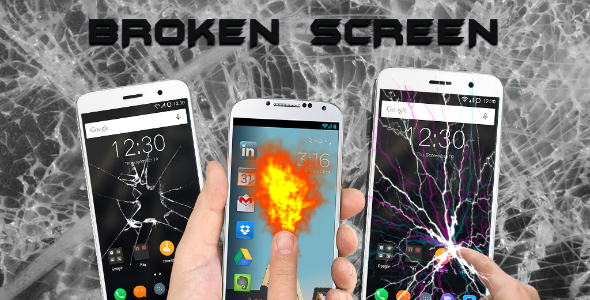 Broken Screen Prank - Android Application + Admob Integration - CodeCanyon Item for Sale