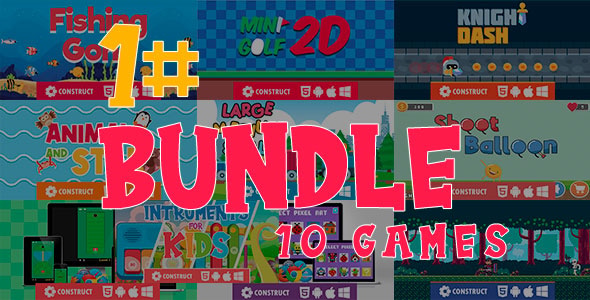 Game Bundle 1 - HTML5 Mobile Game - CodeCanyon Item for Sale