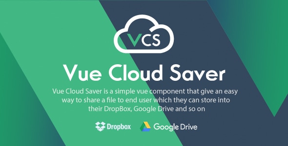 Vue Cloud Saver - Vue Component for File Sharing - CodeCanyon Item for Sale