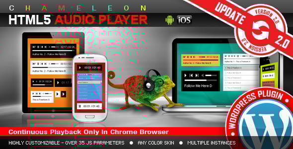HTML5 Audio Player WordPress Plugin - CodeCanyon Item for Sale