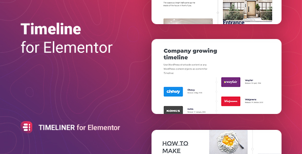 Timeliner – Timeline for Elementor - CodeCanyon Item for Sale