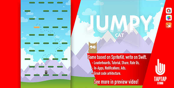 Jumpy Cat - CodeCanyon Item for Sale
