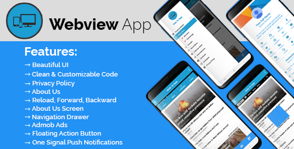 Smart Android WebView App Template - CodeCanyon Item for Sale