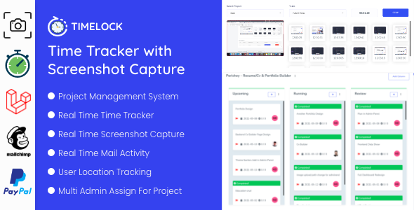 Timelock - Project Management System With Screenshot Capture - CodeCanyon Item for Sale