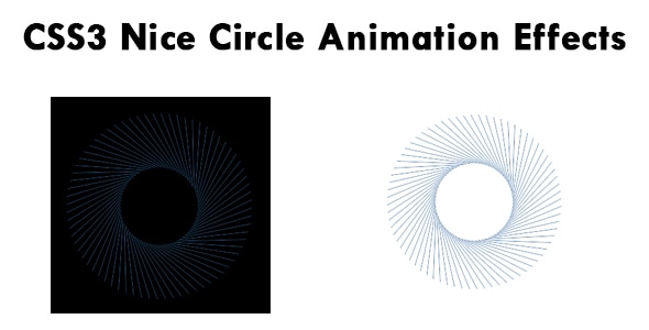 CSS3 Nice Circle Animation Effects - CodeCanyon Item for Sale