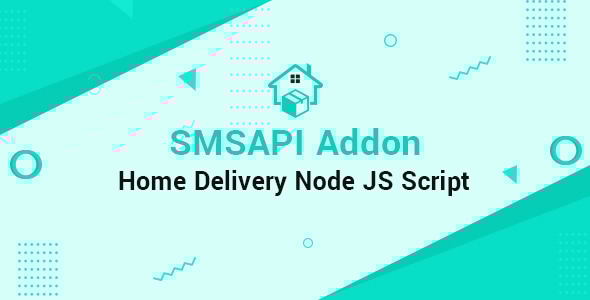 SMS API Home Delivery Node JS Addon - CodeCanyon Item for Sale