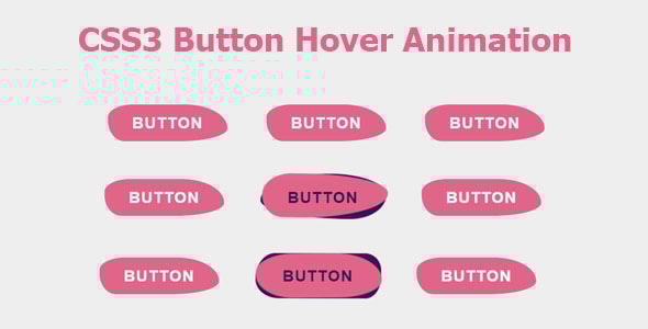 CSS3 Button Hover Animation - CodeCanyon Item for Sale