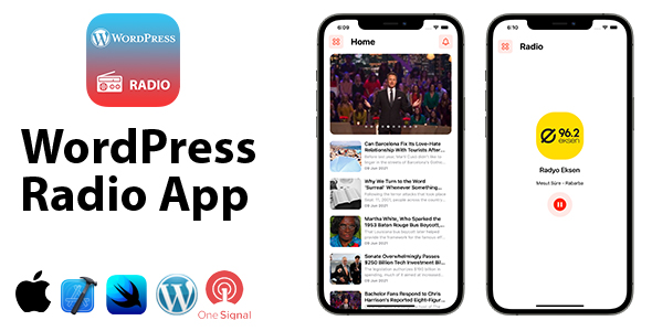 WordPress Radio App | Full SwiftUI iOS Application - CodeCanyon Item for Sale