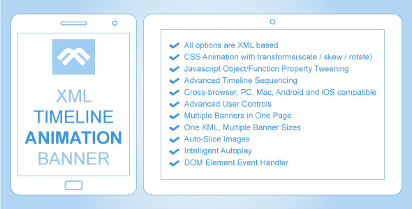 XML Timeline Animation Banner - CodeCanyon Item for Sale
