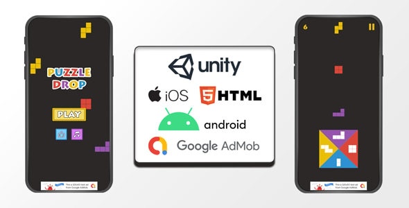 Block Drop Puzzle: Unity3D : Android | iOS | HTML - CodeCanyon Item for Sale