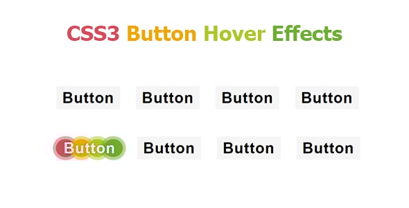CSS3 Button Hover Effects - CodeCanyon Item for Sale