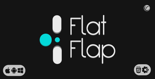 Flat Flap | HTML5 Construct Game - CodeCanyon Item for Sale