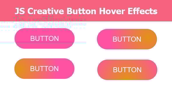 JS Creative Button Hover Effects - CodeCanyon Item for Sale