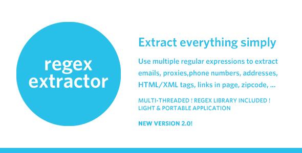 RegEx Extractor - Extract Everything Simply ! - CodeCanyon Item for Sale
