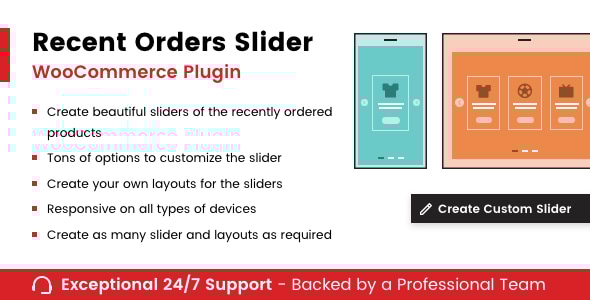 Recent Orders Slider - CodeCanyon Item for Sale