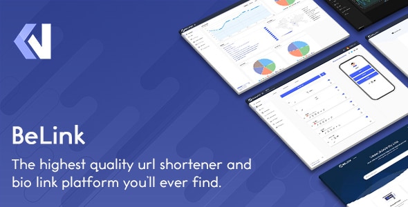 BeLink - Bio Link & URL Shortener Platform - CodeCanyon Item for Sale