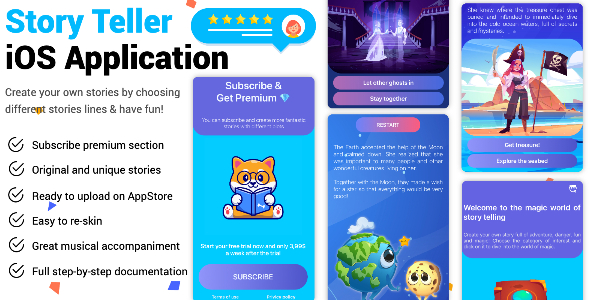 Story Teller iOS Application - CodeCanyon Item for Sale